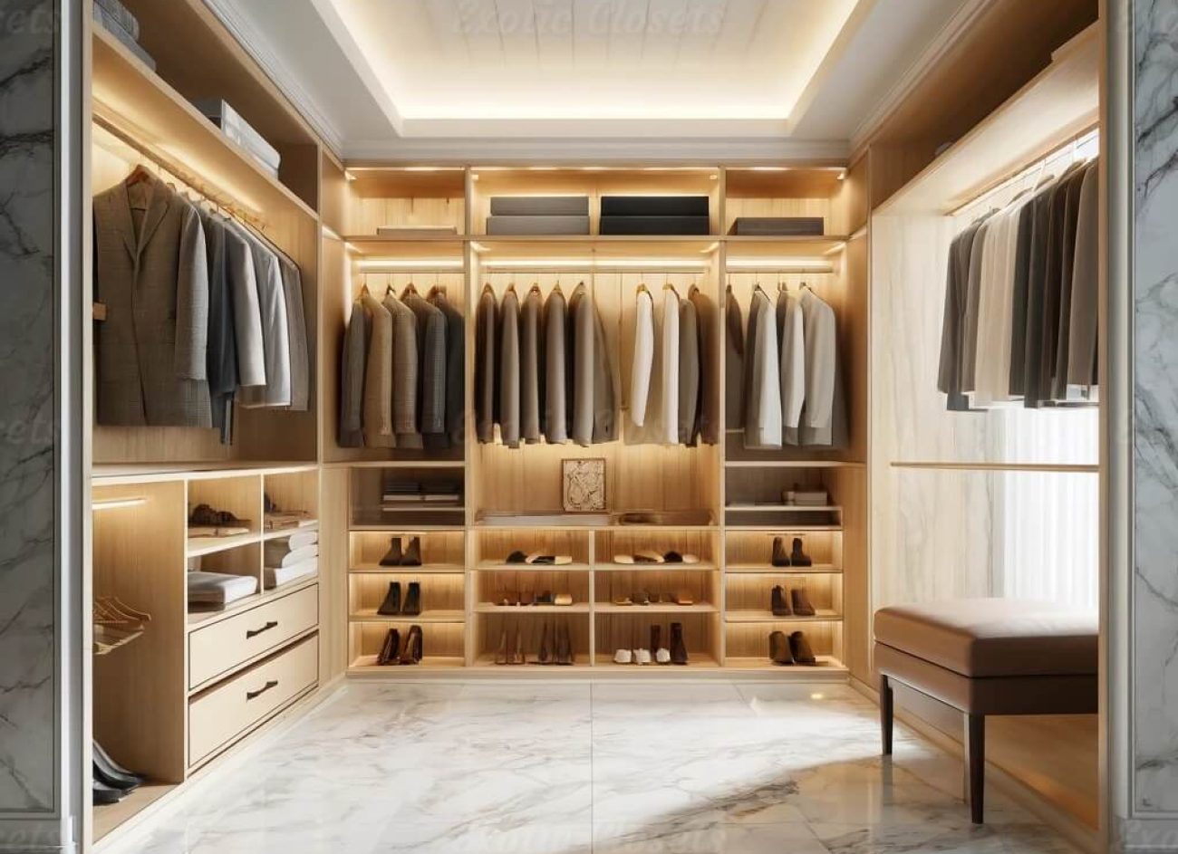 Walk-in Closet for Anesthesiologists